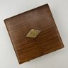 Купить Солнечные часы и компас в кофре, латунь, стекло, дерево, Западная Европа, 1970-1990 гг.