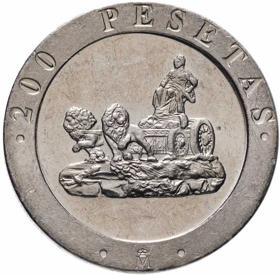 купить Испания 200 песет (pesetas) 1990