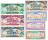 Купить Сомалиленд (набор 7 банкнот)  - 5, 10, 50, 100, 500, 1000, 5000 шиллингов 1994 - 2016 "Банк Сомалиленда в Харгейсе. Верблюды" (Pick 1 -21)