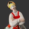 Купить Статуэтка «Русский танец», скульптор Жникруп О. Л, фарфор, роспись, золочение, Киевский экспериментальный керамико-художественный завод (КЭКХЗ), СССР, 1976-1991 гг.