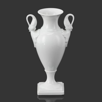 купить Ваза с ручками в форме птиц, фарфор, Alka-Kunst Alboth & Kaiser Bavaria, Германия, 1960-1967 гг.