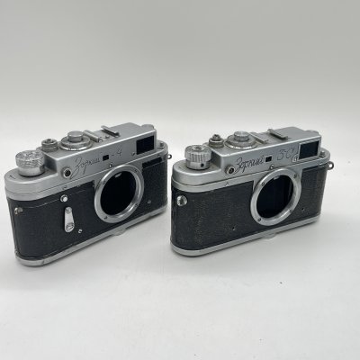 купить Фотоаппараты Зенит-4 и Зенит 3-С, металл, Красногорский механический завод (КМЗ), СССР, 1956 г.