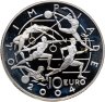 Купить Сан-Марино 10 евро (euro) 2003 "XXVIII летние Олимпийские Игры, Афины 2004", в слабе Монетник.ру PF62