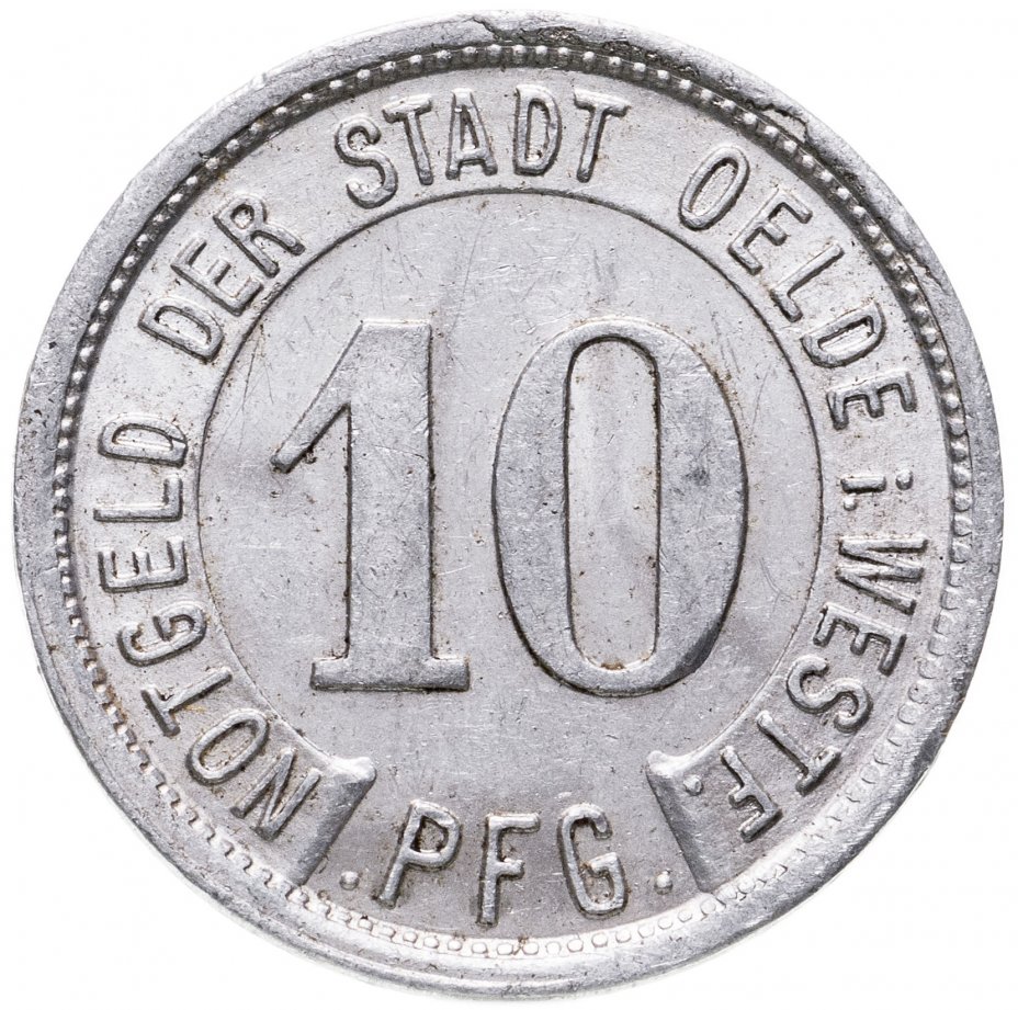купить Германия, Ольде 10 пфеннигов 1921