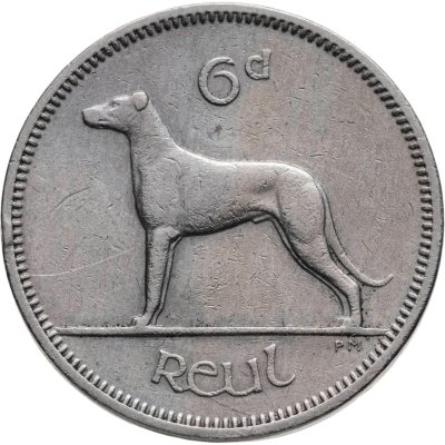купить Ирландия 6 пенсов (pence) 1960