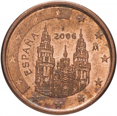 купить Испания 1 цент 2006