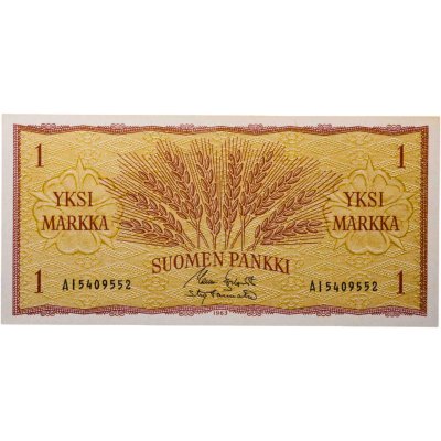 купить Финляндия 1 марка 1963