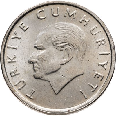 купить Турция 10000 лир (lira) 1997-2001 тонкая заготовка, случайная дата