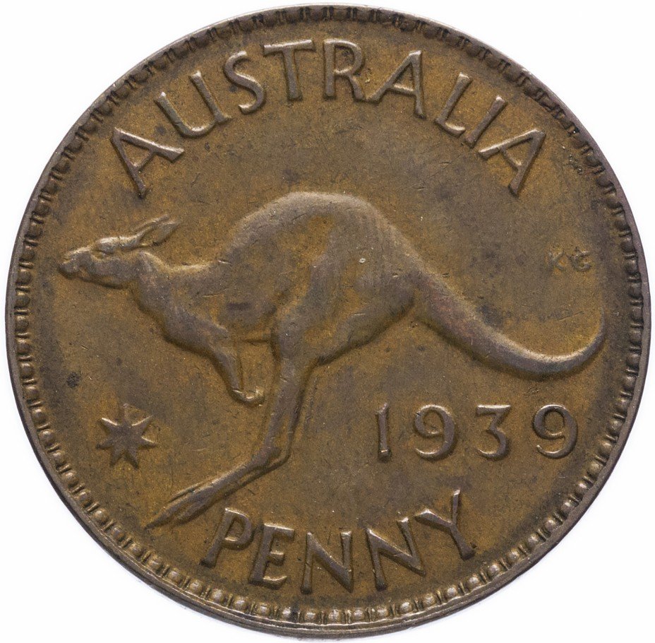 купить Австралия 1 пенни 1939