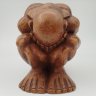 Купить Статуэтка "Плачущий монах", дерево, резьба, Азия, 1990-2000 гг.