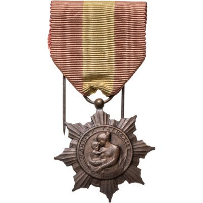 купить Медаль Французской семьи 3 класса (степени) «в бронзе»