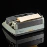 Купить Машинка печатная "Consul Model 221" голубого цвета в оригинальном кофре, металл, полимерный материал, искусственная кожа, Чехословакия, 1950-1970 гг.