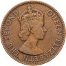 Купить Восточные Карибы 2 цента (cents) 1957