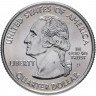 Купить США 1/4 доллара (квотер, 25 центов) 2006 D "Штат Невада", знак монетного двора "D" - Денвер