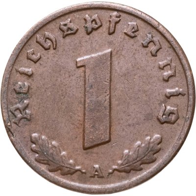 купить Германия, Третий рейх 1 рейхспфенниг (reichspfennig) 1936