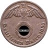 Купить Германия, Третий рейх 1 рейхспфенниг (reichspfennig) 1936