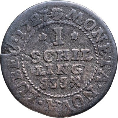 купить Вольный город Любек 1 шиллинг 1727