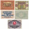 Купить Германия (разные земли) набор из 5 нотгельдов 1917-1921