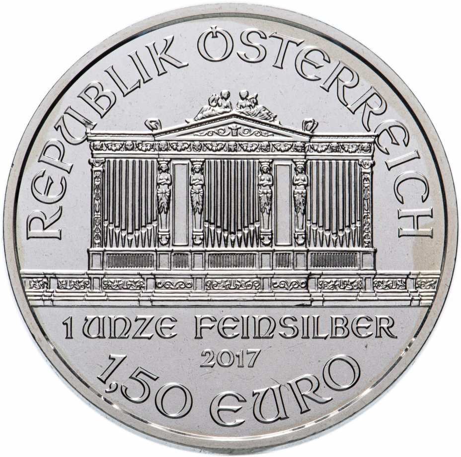 купить Австрия 1,50 евро 2017 "Венская филармония"