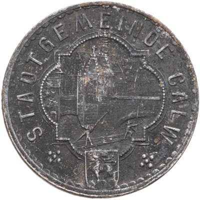 купить Германия, Калв 10 пфеннигов 1918