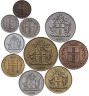 Купить Исландия набор монет 1954-1981 (10 штук)
