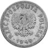 Купить Польша 1 злотый (zloty) 1949