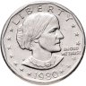 Купить США 1 dollar (доллар) 1980 "Сьюзен Энтони" знак монетного двора "P" - Филадельфия