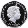 Купить Соломоновы Острова 20 центов 2019 "50 лет Конкорду - Волна звукового удара"