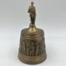 Купить Колокол  "Римский" с фигурной ручкой в виде гладиатора, бронза, литье, формовка, Россия, 2010-2020 гг.