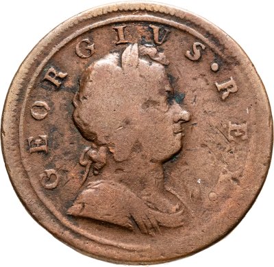 купить Великобритания 1/2 пенни 1724