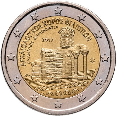 купить Греция 2 евро 2017 "Филиппы"