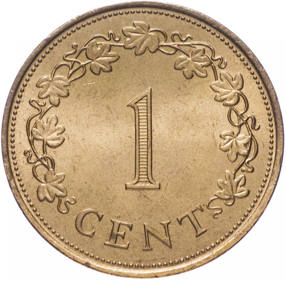 купить Мальта 1 цент 1972