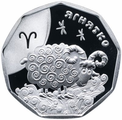 купить Украина 2 гривны 2014 "Детский гороскоп - Ягнёнок"