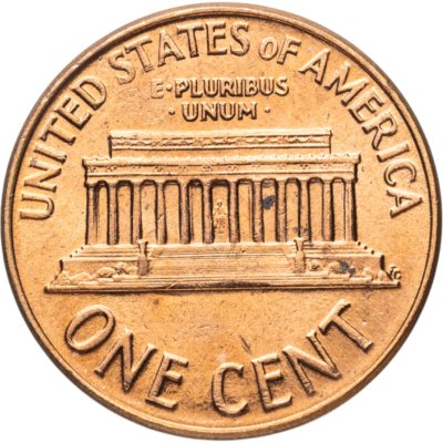 купить США 1 цент (cent) 1962 Мемориал Линкольна (Lincoln Memorial Cent) монетный двор D (Денвер)
