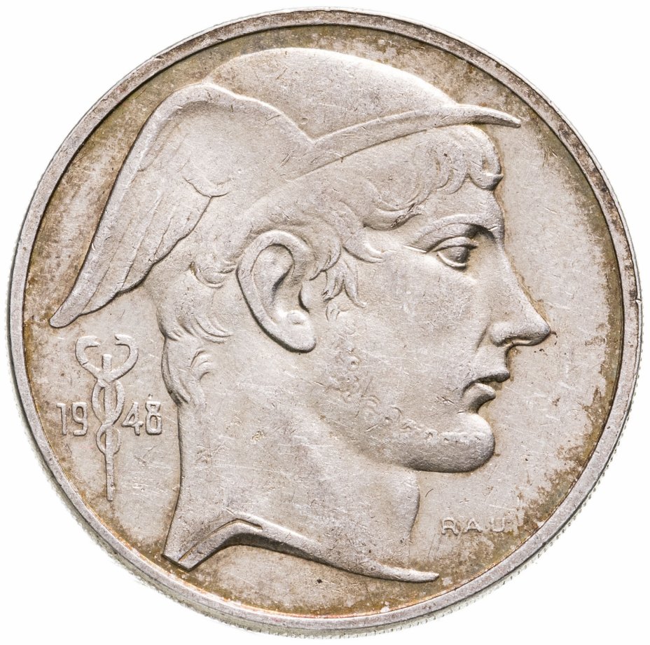 купить Бельгия 50 франков (francs) 1948  Надпись на французском - 'BELGIQUE'