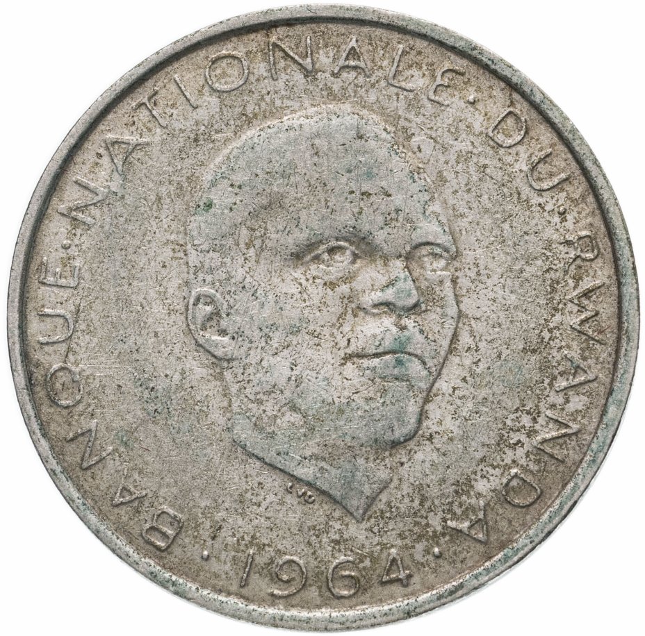 купить Руанда 1 франк (franc) 1964