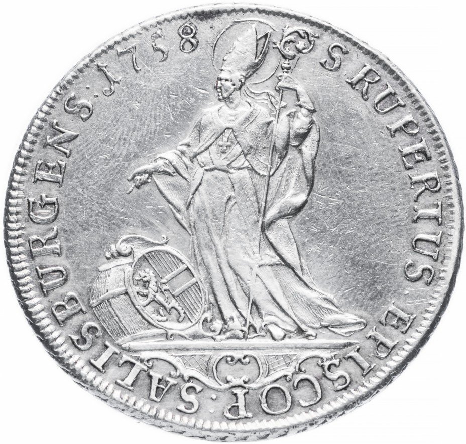 купить Княжество-архиепископство Зальцбургское 1 талер 1758