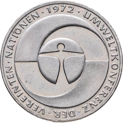 купить Германия 5 марок (deutsche mark) 1982 10 лет конференции ООН по окружающей среде