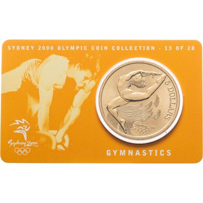 купить Австралия 5 долларов 2000 Олимпийские игры в Сиднее - Гимнастика