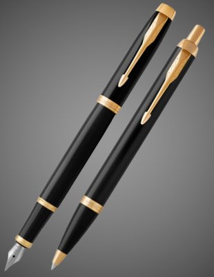 купить Набор Parker: Перьевая и Шариковая ручка Parker IM Core Black GT, Лаки и смолы: лак, латунь, 2026 г.