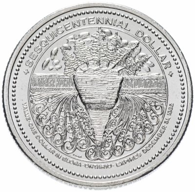 Купить Канадский торговый доллар 1982 "Элора, Веллингтон, Онтарио"