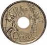 Купить Испания 25 песет (pesetas, ptas) 1996 "Кастилия - Ла-Манча"