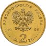 Купить Польша 2 злотых (zlote) 1998 "200 лет со дня рождения Адама Мицкевича"