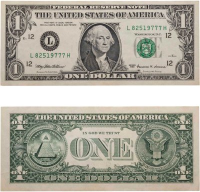 купить США 1 доллар 1999 (Pick 504) L-Сан Франциско "FW" (Fort Worth)