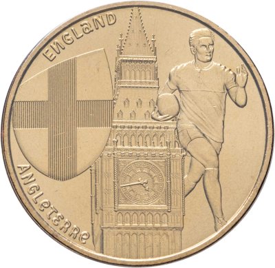 купить Франция 1/4 евро (euro) 2023 "Чемпионат мира по регби 2023 - Сборная Англии"