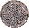 Купить Австрия 1 геллер (heller) 1896