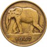 Купить Бельгийское Конго 5 франков (francs) 1947