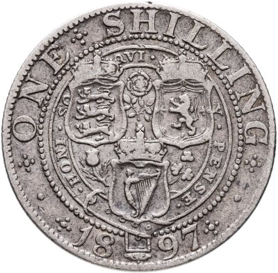купить Великобритания 1 шиллинг (shilling) 1897