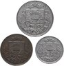 Купить Латвия Набор из 3 монет 1922 г