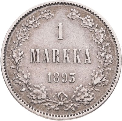 купить 1 марка 1893 L Российская Финляндия